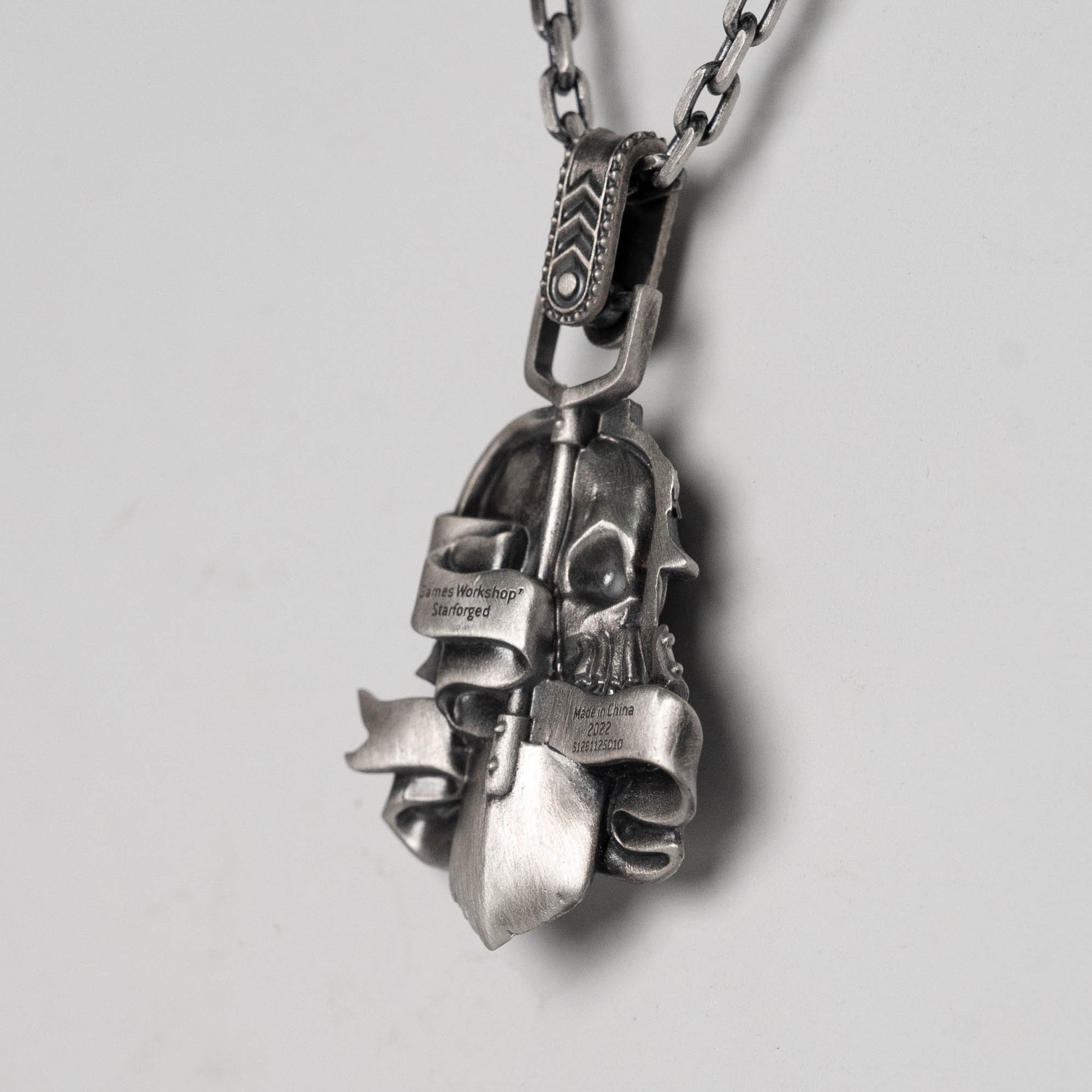 Warhammer 40K Astra Militarum Death Korps of Krieg Memento Mori Pendant by Starforged